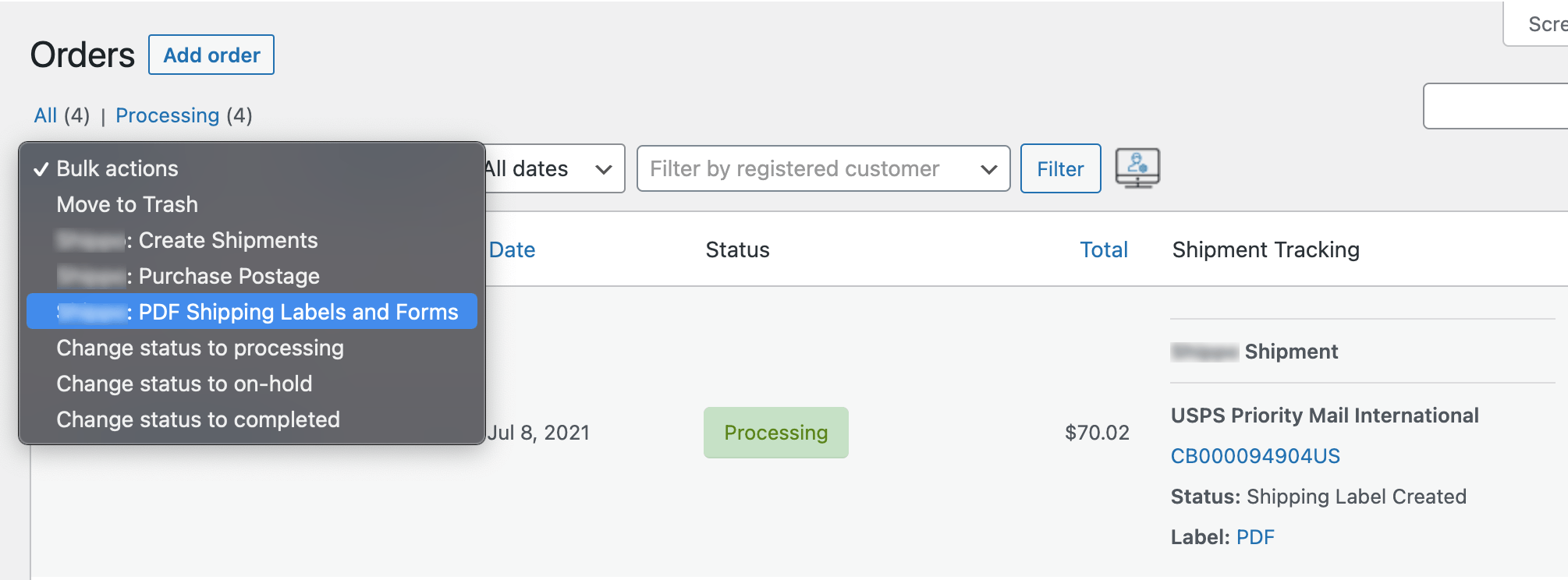 How to print bulk shipping labels? 1TeamSoftware
